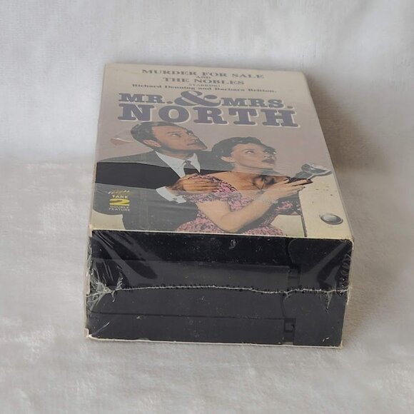 Mr & Mrs North 2 VHS Set Murder For Sale /  The Nobles  2001 Barbara Britton - Picture 8 of 8